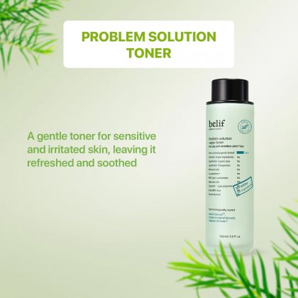 Belif Problem Solution Vegan Toner 150