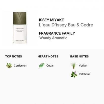 Issey Miyake Eau & Cedre H