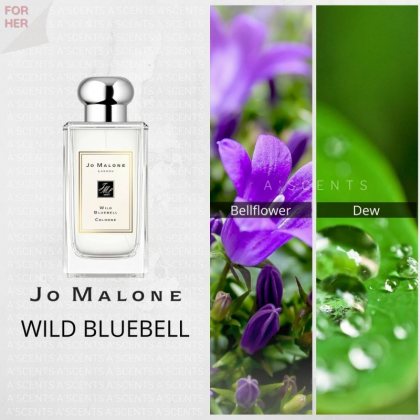 Jo Malone Wild Bluebell Cologne (Without Box)