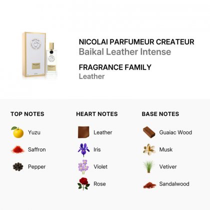 Nicolai Baikal Leather Intense