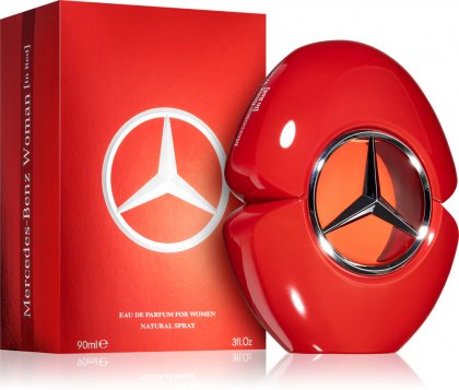 Mercedes Benz In Red