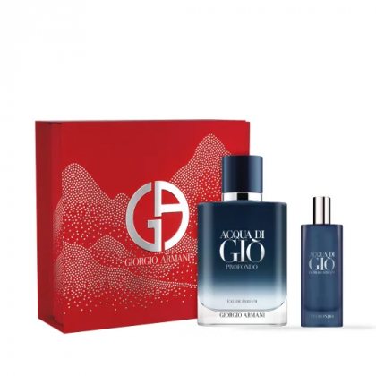 Armani Acqua di Gi&ograve; Profondo Eau de Parfum 100ml + 15ml