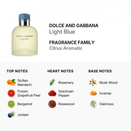 Dolce & Gabbana Light Blue Pour Homme Eau de Toilette 50ml