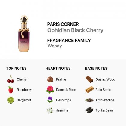 Paris Corner Ophidian Black Cherry