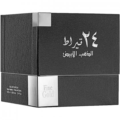 Lattafa 24 Carat White Gold