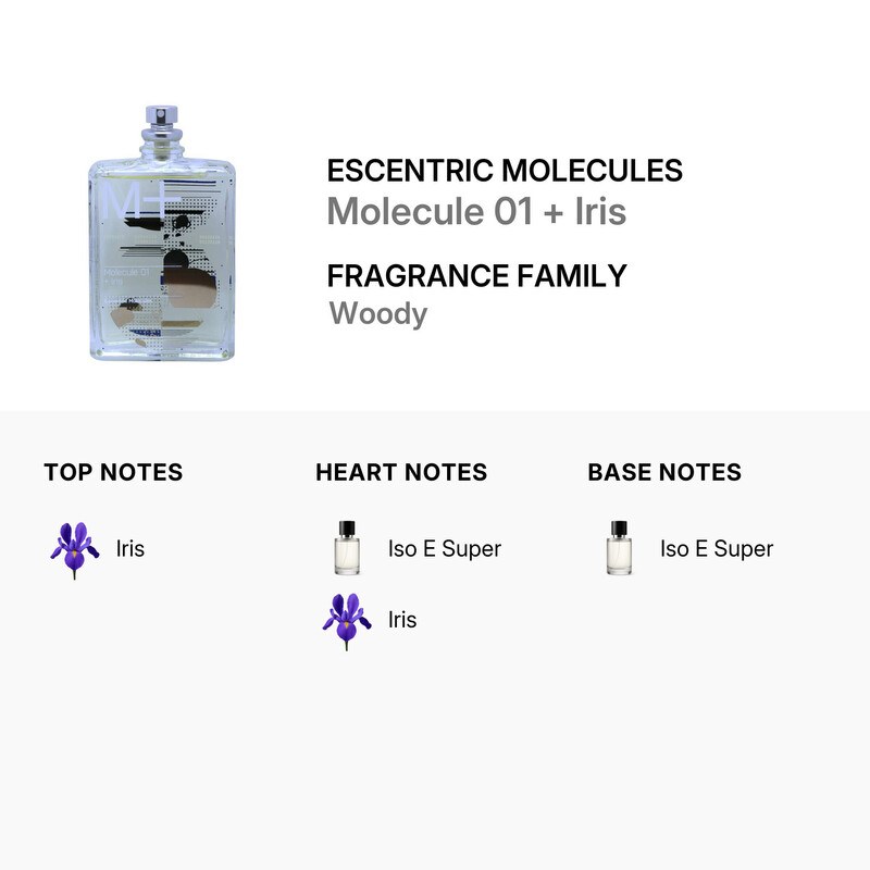 Escentric Molecules Molecule 01 + Iris Eau de Toilette 100ml