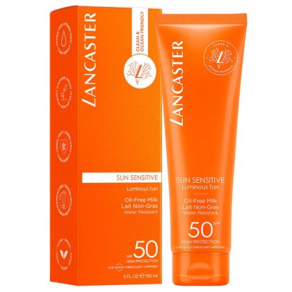 Lancaster Sun Sensitive Oil Free Fluid Face Milk Spf50