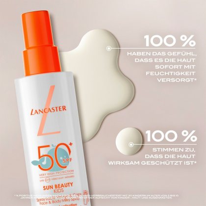 Lancaster Sun Kids Milk Spf50+