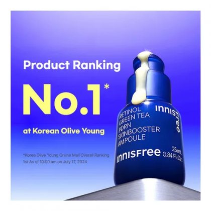 Innisfree Retinol Greentea Pdrn Ampoule