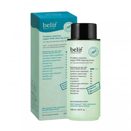 Belif Problem Solution Vegan Toner 150
