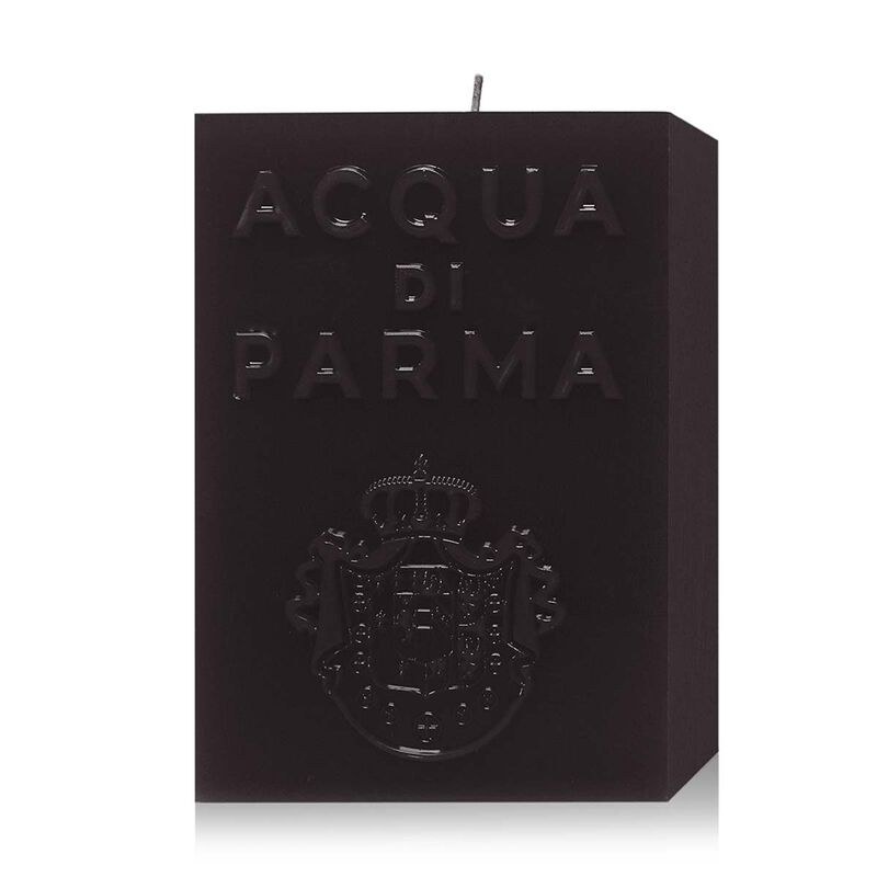 Acqua di Parma Candle Cube Amber Black 1 kg