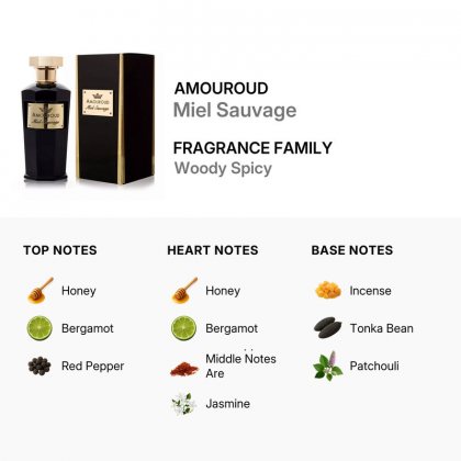 Amouroud Miel Sauvage Eau de Parfum 100ml
