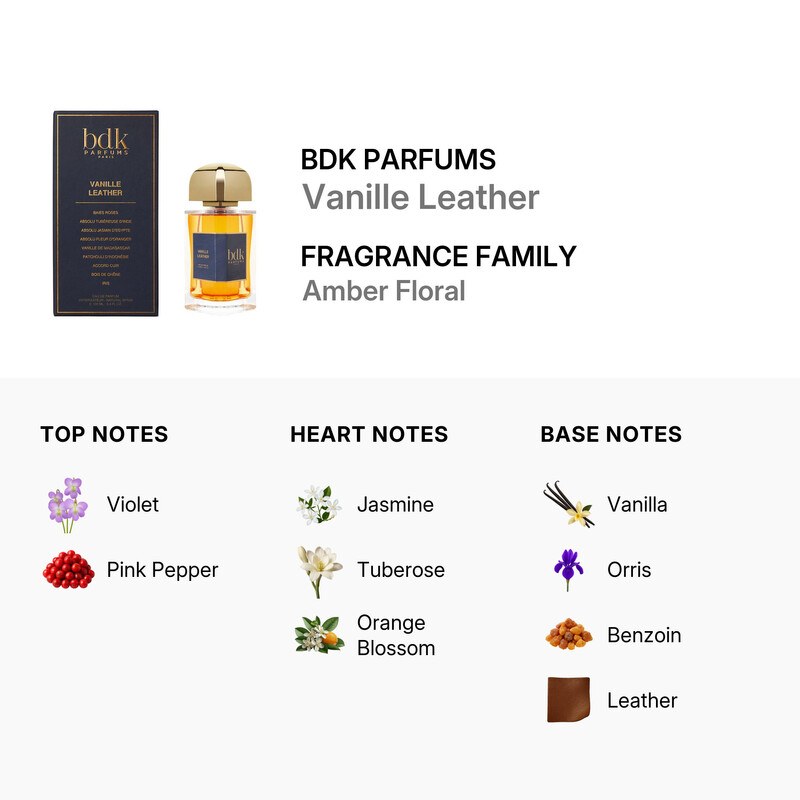 BDK Parfums Vanille Leather Eau de Parfum 100ml