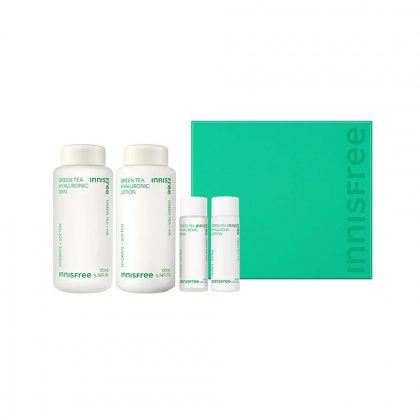 Innisfree Green Tea Ha Skin Care 2 Pcs Set +