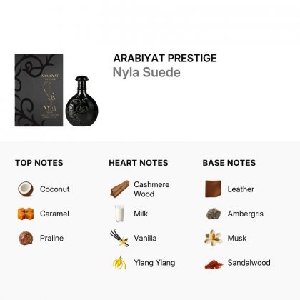Arabiyat Prestige Nyla Suede Eau de Parfum 80ml