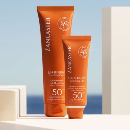 Lancaster Sun Sensitive Oil Free Fluid Face Milk Spf50