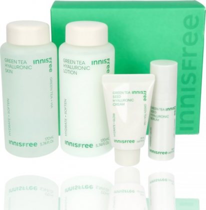Innisfree Green Tea Ha Skin Care 2 Pcs Set +