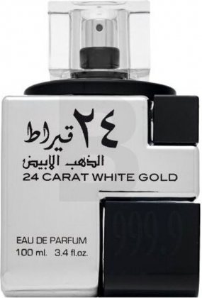 Lattafa 24 Carat White Gold