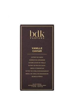 BDK Parfums Vanille Caviar Eau de Parfum 100ml