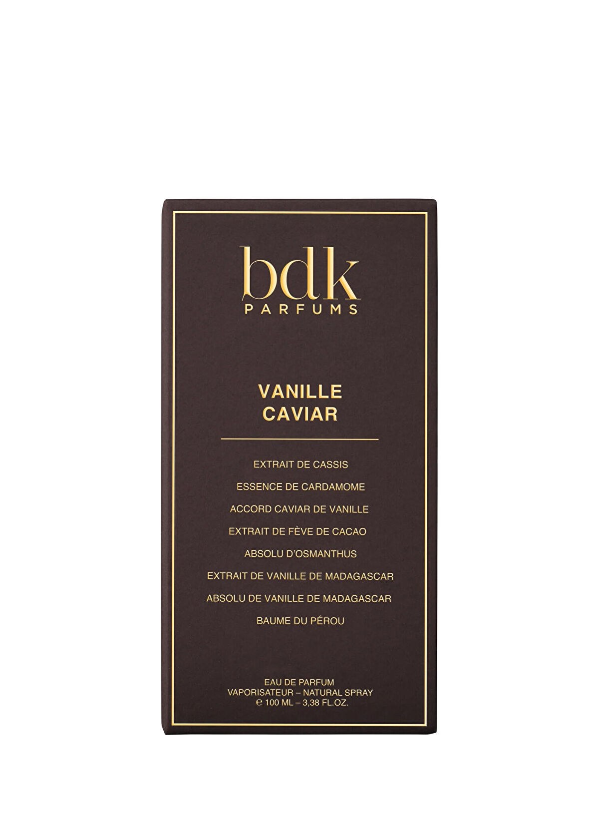 BDK Parfums Vanille Caviar Eau de Parfum 100ml